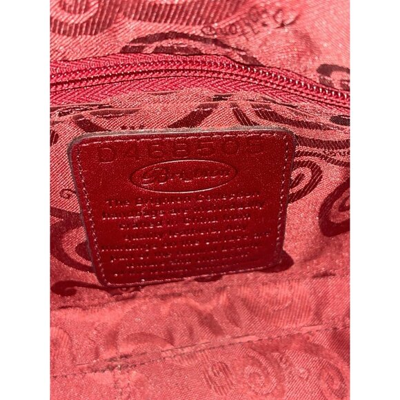 Brighton Purse Matching Wallet Joanna Red Brown Heart Logo Purse Mini Handbag - Picture 14 of 15